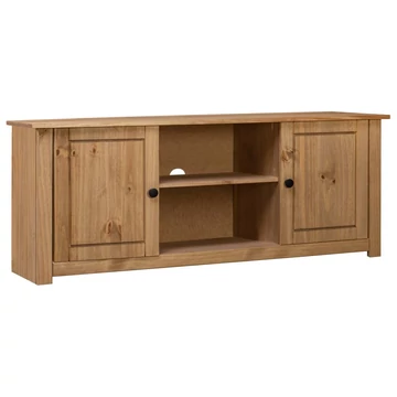 VidaXL tömör fenyőfa Panama TV szekrény 120 x 40 x 50 cm