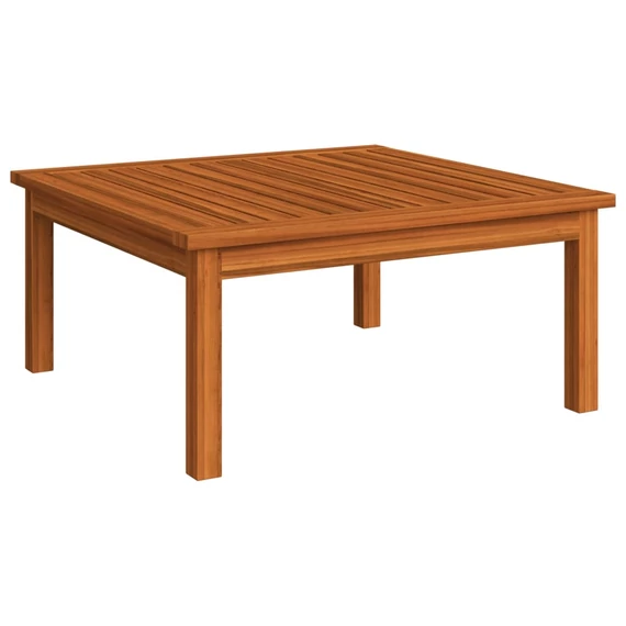 VidaXL tömör akácfa kerti társalgóasztal 63 x 63 x 30 cm