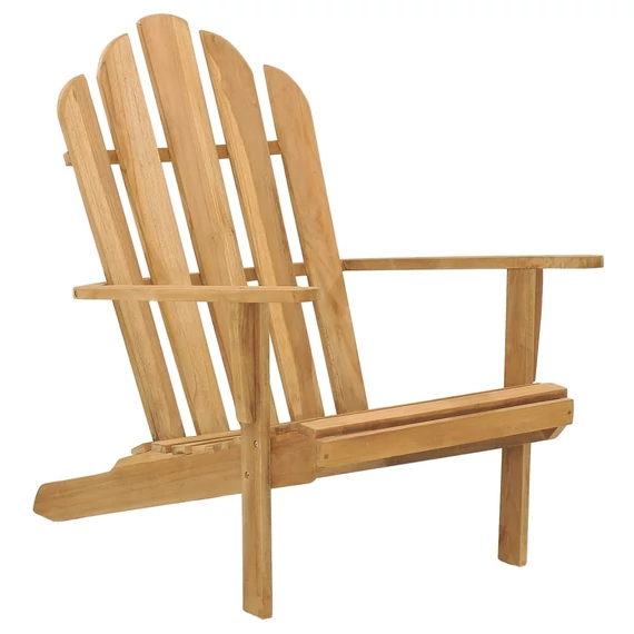 VidaXL tömör tíkfa adirondack szék