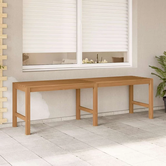 VidaXL tömör tíkfa kerti pad 150 cm