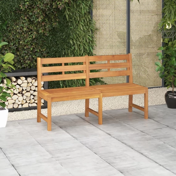 VidaXL tömör tíkfa kerti pad 150 cm