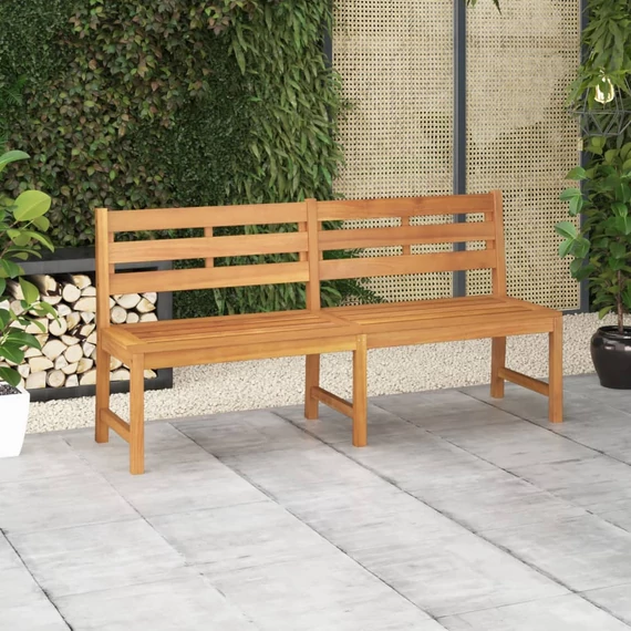 VidaXL tömör tíkfa kerti pad 180 cm
