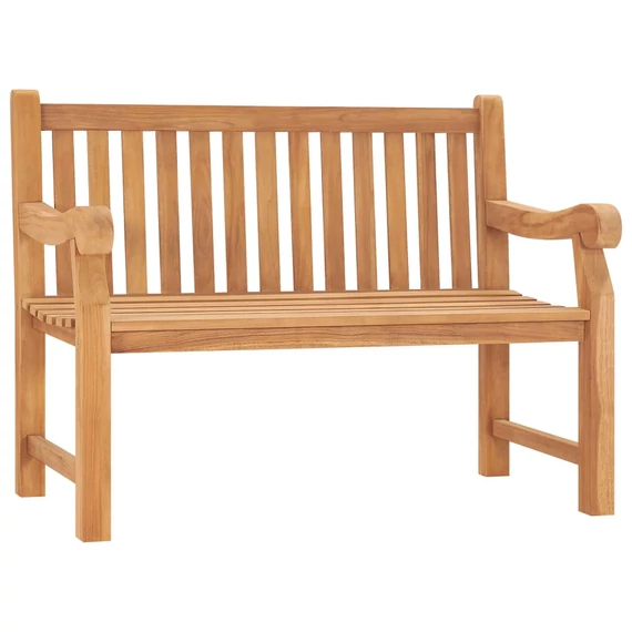 VidaXL tömör tíkfa kerti pad 114 cm