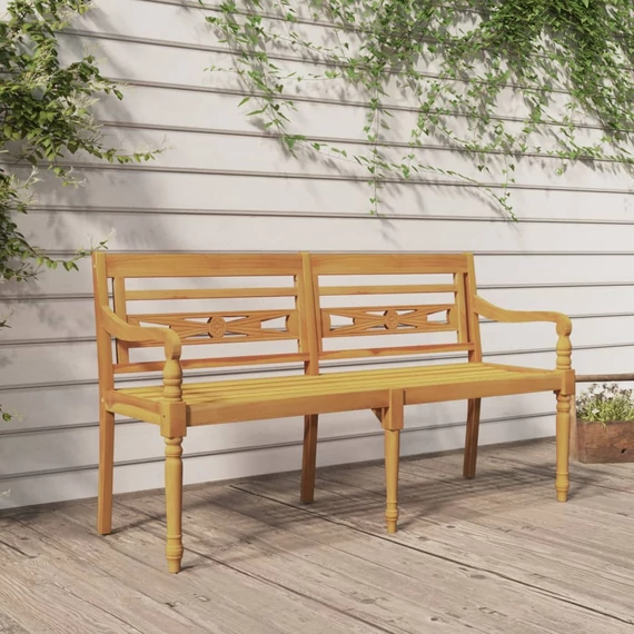 VidaXL tömör tíkfa Batavia pad 150 cm