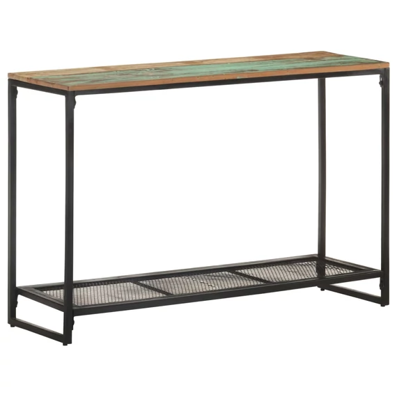 VidaXL tömör újrahasznosított fa tálalóasztal 110 x 35 x 75 cm