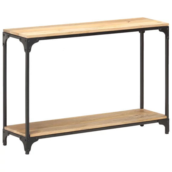VidaXL tömör mangófa tálalóasztal 110 x 30 x 75 cm