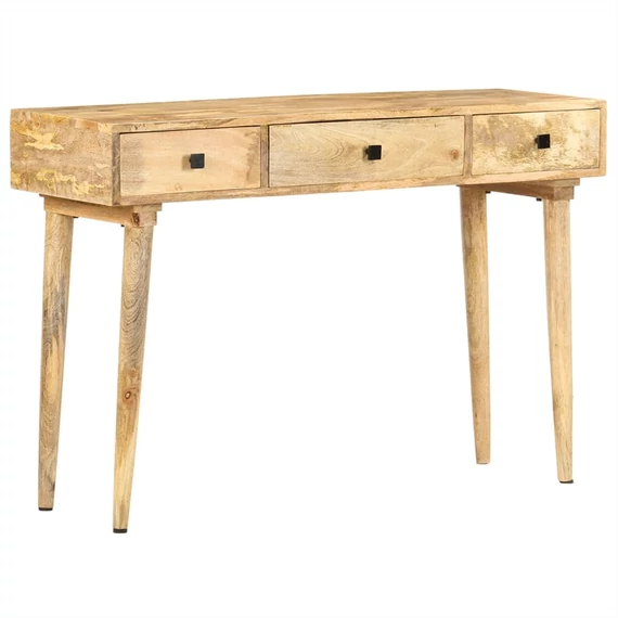 VidaXL tömör mangófa tálalóasztal 115 x 35 x 76 cm