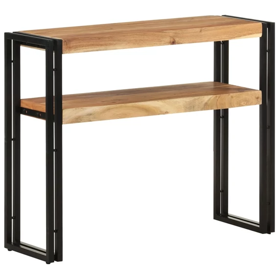 VidaXL tömör akácfa tálalóasztal 90 x 30 x 75 cm
