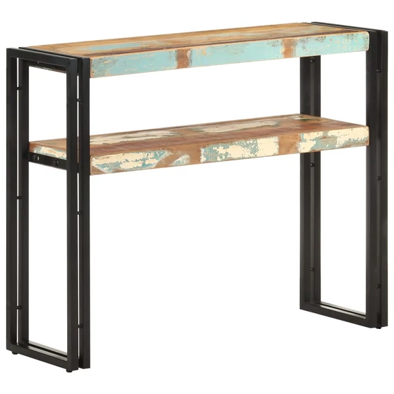 VidaXL tömör újrahasznosított fa tálalóasztal 90 x 30 x 75 cm