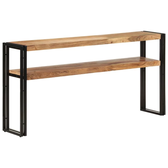VidaXL tömör akácfa tálalóasztal 150 x 30 x 75 cm