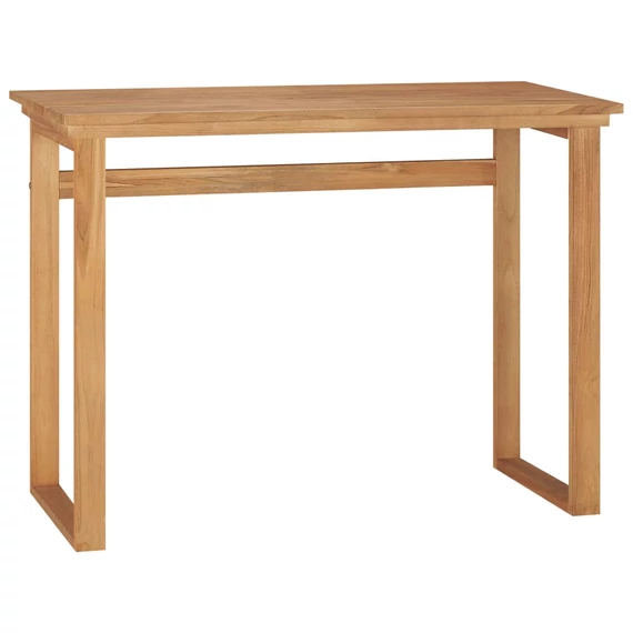 VidaXL tömör tíkfa íróasztal 100 x 45 x 75 cm