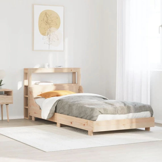 VidaXL tömör fenyőfa ágy matrac nélkül 90 x 200 cm