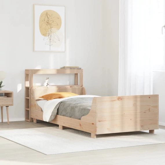 VidaXL tömör fenyőfa ágy matrac nélkül 90 x 200 cm