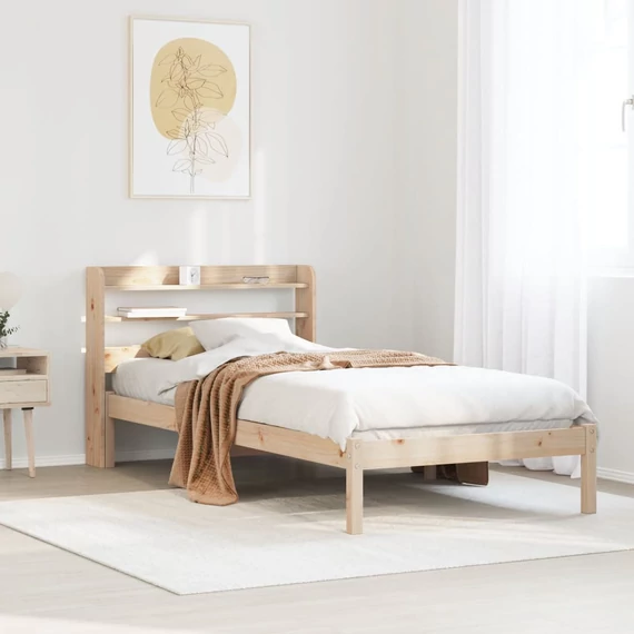 VidaXL tömör fenyőfa ágy matrac nélkül 90 x 200 cm