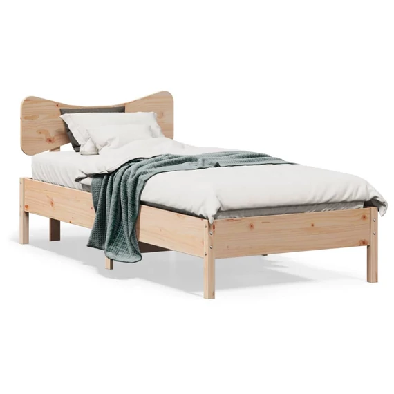 VidaXL tömör fenyőfa ágy matrac nélkül 90 x 200 cm