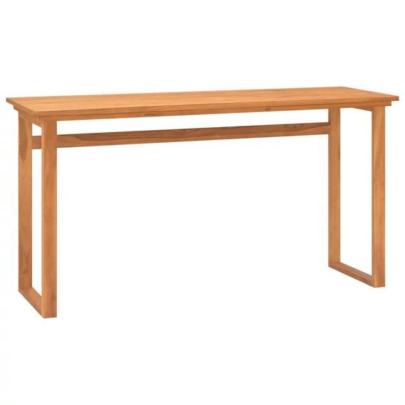 VidaXL tömör tíkfa íróasztal 120 x 45 x 75 cm