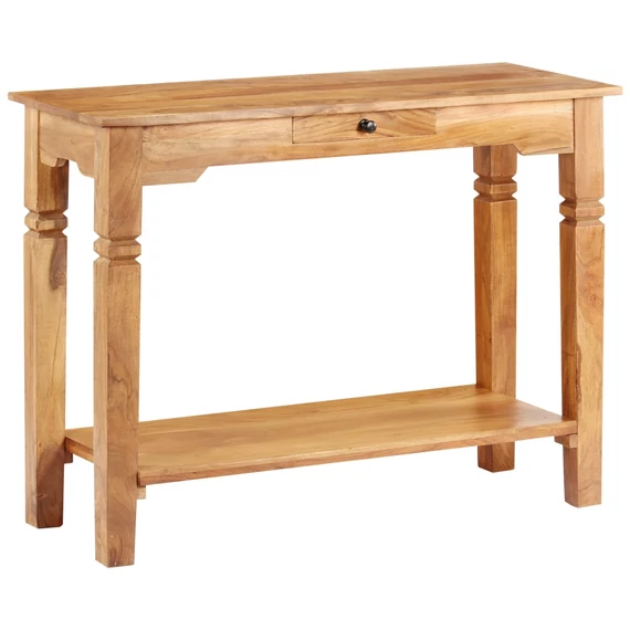 VidaXL tömör akácfa tálalóasztal 100 x 40 x 76 cm