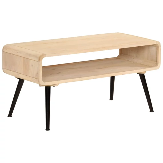 VidaXL tömör mangófa dohányzóasztal 95 x 40 x 45 cm