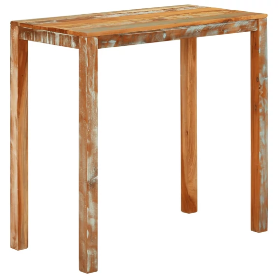 VidaXL tömör újrahasznosított fa bárasztal 112 x 55 x 108 cm