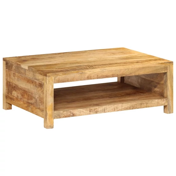VidaXL tömör mangófa dohányzóasztal 80 x 55 x 30 cm