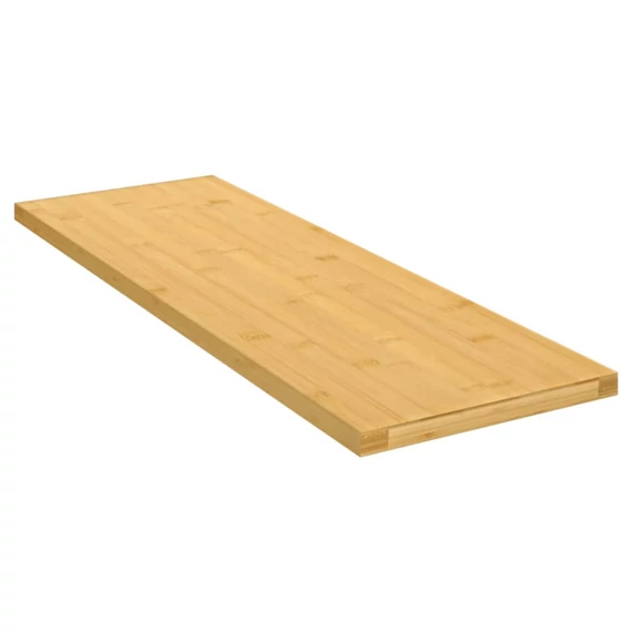 VidaXL bambusz fali polc 60x20x1,5 cm