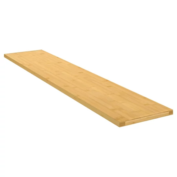 VidaXL bambusz fali polc 100x20x1,5 cm
