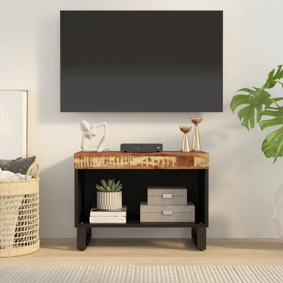 VidaXL tömör újrahasznosított fa TV-szekrény 60 x 33 x 43,5 cm