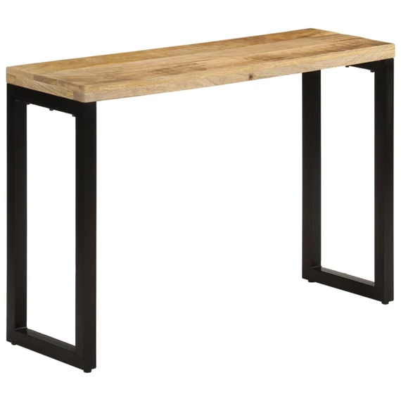 VidaXL tömör nyers mangófa tálalóasztal 110 x 35 x 76 cm