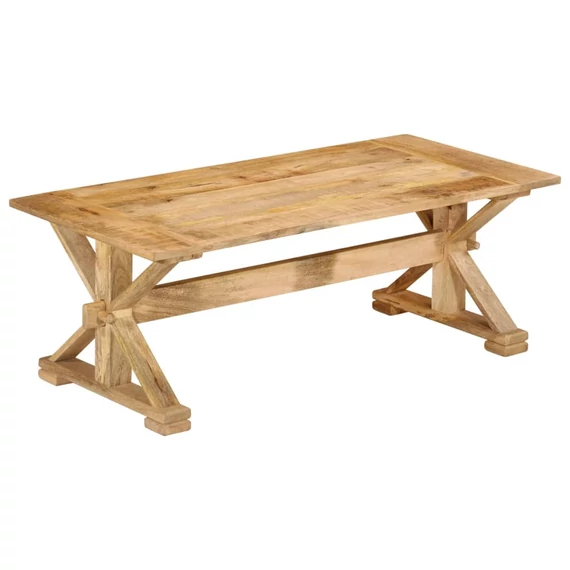 VidaXL tömör mangófa dohányzóasztal 110 x 52 x 40 cm