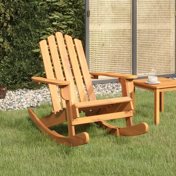 VidaXL tömör akácfa Adirondack hintaszék