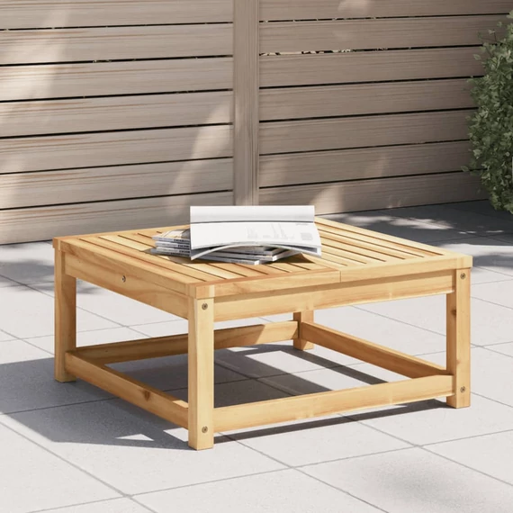 VidaXL tömör akácfa kerti asztal 63 x 63 x 30 cm