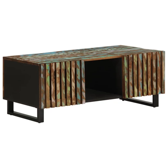 VidaXL tömör akácfa dohányzóasztal 100 x 55 x 40 cm