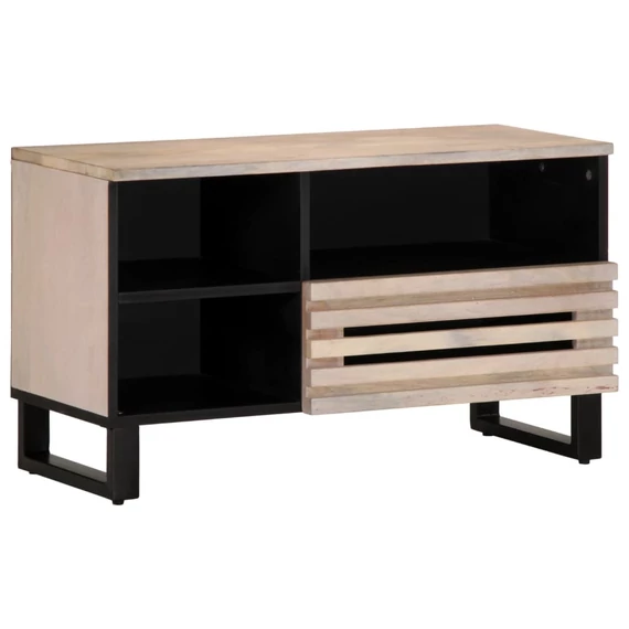 VidaXL tömör mangófa TV-szekrény 80 x 34 x 46 cm