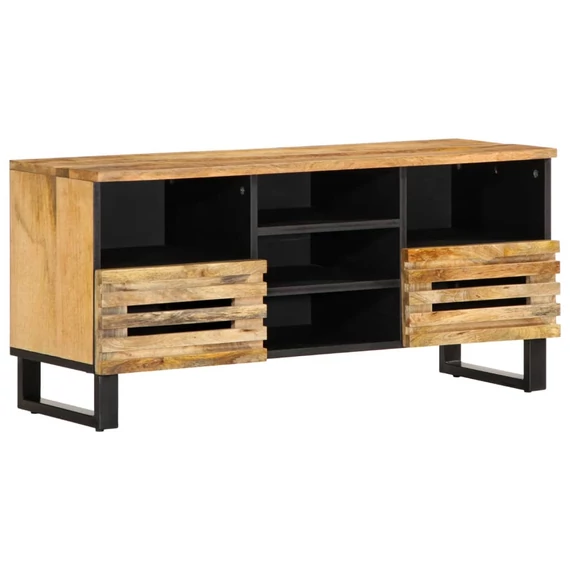 VidaXL tömör nyers mangófa TV-szekrény 100 x 34 x 46 cm