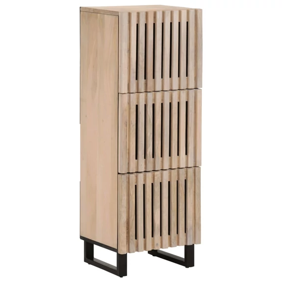 VidaXL tömör mangófa magasszekrény 40 x 34 x 110 cm