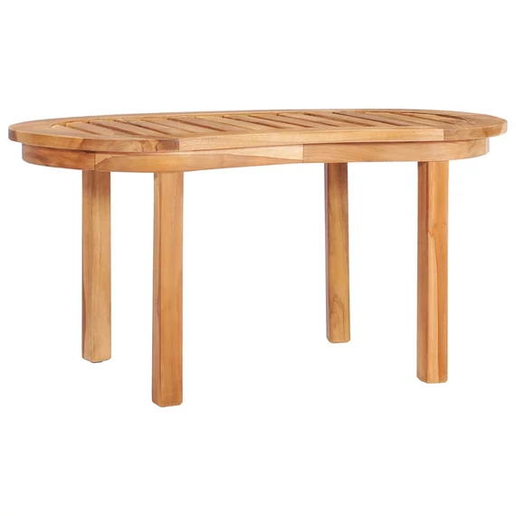 VidaXL tömör tíkfa dohányzóasztal 90 x 50 x 45 cm