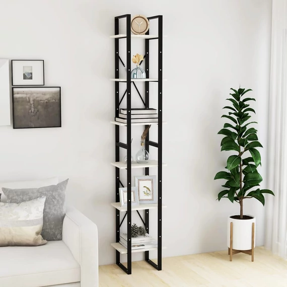 VidaXL fehér tömör fenyőfa magasszekrény 40 x 30 x 210 cm
