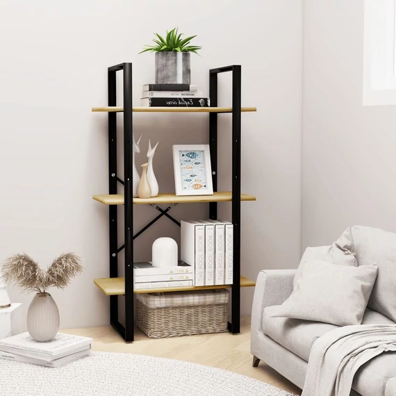 VidaXL tömör fenyőfa tárolópolc 60 x 30 x 105 cm