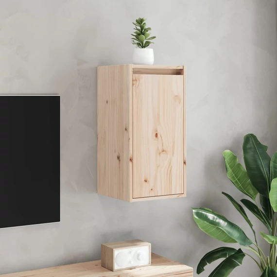 VidaXL tömör fenyőfa faliszekrény 30 x 30 x 60 cm