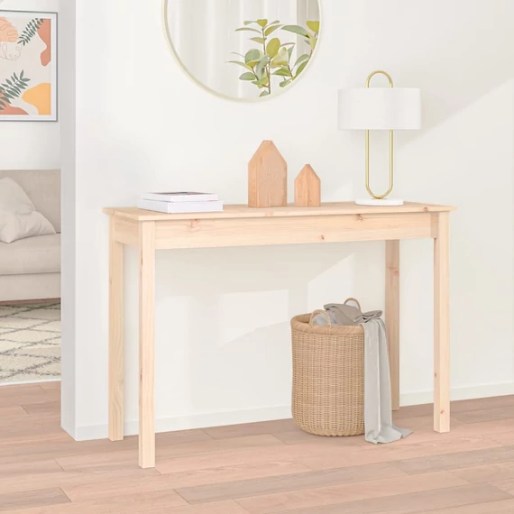 VidaXL tömör fenyőfa tálalóasztal 110 x 40 x 75 cm