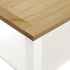Kép 5/6 - VidaXL tömör tölgyfa dohányzóasztal 110 x 55 x 40 cm