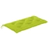 Kép 7/10 - VidaXL tömör tíkfa kerti pad világoszöld párnával 112 cm