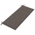 Kép 6/9 - VidaXL tömör tíkfa rakásolható kerti pad párnával 128,5 cm