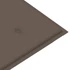 Kép 7/9 - VidaXL tömör tíkfa rakásolható kerti pad párnával 128,5 cm