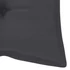 Kép 10/10 - VidaXL tömör tíkfa rakásolható kerti pad párnával 128,5 cm