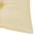 Kép 10/10 - VidaXL tömör tíkfa rakásolható kerti pad párnával 128,5 cm