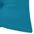 Kép 10/10 - VidaXL tömör tíkfa rakásolható kerti pad párnával 128,5 cm