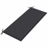 Kép 5/9 - VidaXL tömör akácfa kerti pad párnával 120 cm
