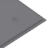 Kép 7/9 - VidaXL tömör akácfa kerti pad párnával 120 cm