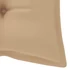 Kép 8/10 - VidaXL tömör akácfa kerti pad párnával 120 cm